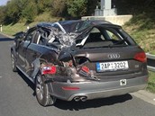 N�kla��k smetl osobn� v�z audi.