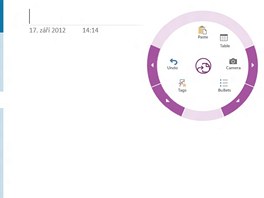 Kruhové dotekové rozhraní OneNote MX Kruhové dotekové rozhraní OneNote MX