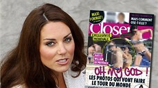 Polonahá Kate na obálce francouzského časopisu Closer Polonahá Kate na obálce francouzského časopisu Closer