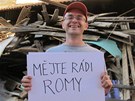 Se svým přáním se nechal vyfotit také aktivista Miroslav Brož ze sdružení Se svým přáním se nechal vyfotit také aktivista Miroslav Brož ze sdružení