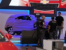 Chevrolet Trax je malé SUV. P�ed premiérou ho schovali do speciálního obleku s...