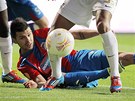 Plze�sk� �to�n�k Michal �uri� v oble�en� zad�k� Coimbry v utk�n� Evropsk� ligy.
