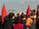 Letová ukázka B-52 na Dnech NATO 2012 Letová ukázka B-52 na Dnech NATO 2012