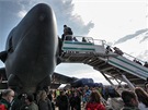 Na dnech NATO 2012 byl již po třetí v řadě hlavní hvězdou bombardér B-52 Na dnech NATO 2012 byl již po třetí v řadě hlavní hvězdou bombardér B-52
