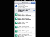 iPhone 5 - detailn� zobrazen� trasy turn-by-turn navigace.