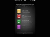 iPhone 5 - nov� aplikace Passbook.