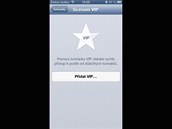 iPhone 5 - v e-mailov�m klientu p�ibyla slo�ka pro VIP e-maily.