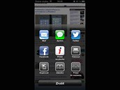 iPhone 5 - nov� nab�dka internetov�ho prohl�e�e Safari.
