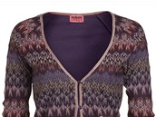 Prop�nac� svetr s kontrastn�m lemov�n�m a kapsami, Missoni Lindex, 999 korun