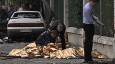 V centru Moskvy zabil sedm lidí na zastávce autobusu V centru Moskvy zabil sedm lidí na zastávce autobusu