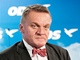 Bohuslav Svoboda p�i tiskov� konferenci ODS k p�edb�n�m v�sledk�m sen�tn�ch a