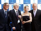 Břetislav Pojar při Mezinárodním filmovém festivalu v Karlových Varech (30. Břetislav Pojar při Mezinárodním filmovém festivalu v Karlových Varech (30.