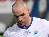 ZPRACOVÁNÍ. Liberecký obránce Jan Nezmar si v utkání proti Plzni zpracovává míč. ZPRACOVÁNÍ. Liberecký obránce Jan Nezmar si v utkání proti Plzni zpracovává míč.