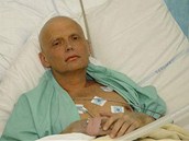 Alexander Litvin�nko v londýnské nemocnici