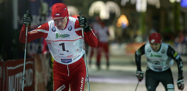 Martin Koukal při exhibičním závodě Carlsbad Ski Sprint 2012 Martin Koukal při exhibičním závodě Carlsbad Ski Sprint 2012