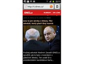 iDNES pro dotykové mobily iDNES pro dotykové mobily