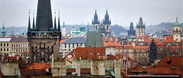 Historické centrum Prahy. Ilustrační snímek Historické centrum Prahy. Ilustrační snímek
