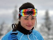 Běžkyně na lyžích Petra Nováková Běžkyně na lyžích Petra Nováková