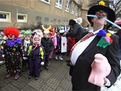 Děti se poslední dny učily všechno o fašanku, veselí, pochovávání basy i půstu,... Děti se poslední dny učily všechno o fašanku, veselí, pochovávání basy i půstu,...