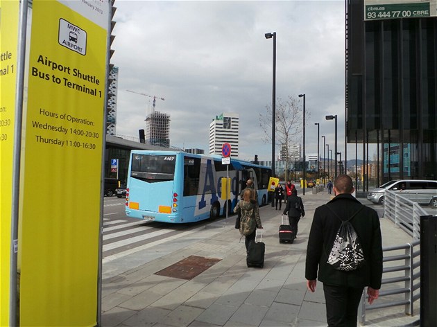 Servis v rámci veletrhu byl letos opravdu luxusní. Krom jízdenky na místní MHD...