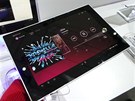 Tablet designem navazuje na smartphone Xperia Z, ostatn� také se jmenuje Xperia...