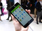 ZTE Grand Memo na veletrhu MWC v Barcelon�