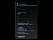 Screenshot z telefonu ZTE Grand X In Screenshot z telefonu ZTE Grand X In