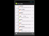Screenshot z telefonu ZTE Grand X In Screenshot z telefonu ZTE Grand X In