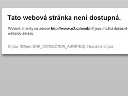 Webové stránky O2 a T-Mobile jsou aktuálně mimo provoz Webové stránky O2 a T-Mobile jsou aktuálně mimo provoz