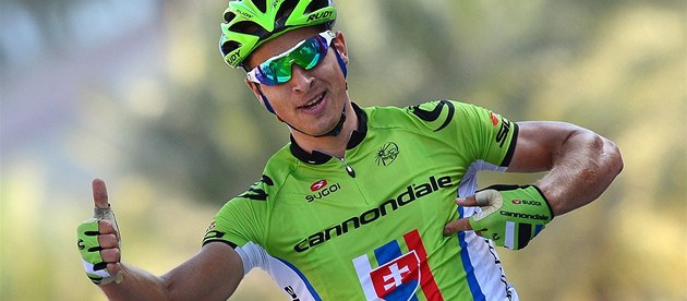 Slovenský cyklista Peter Sagan Slovenský cyklista Peter Sagan