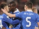 DÍKY, MARIO Italové slaví gól Maria Balotelliho (druhý zleva) v kvalifikačním utkání na Maltě. | foto: Antonio Calanni, AP