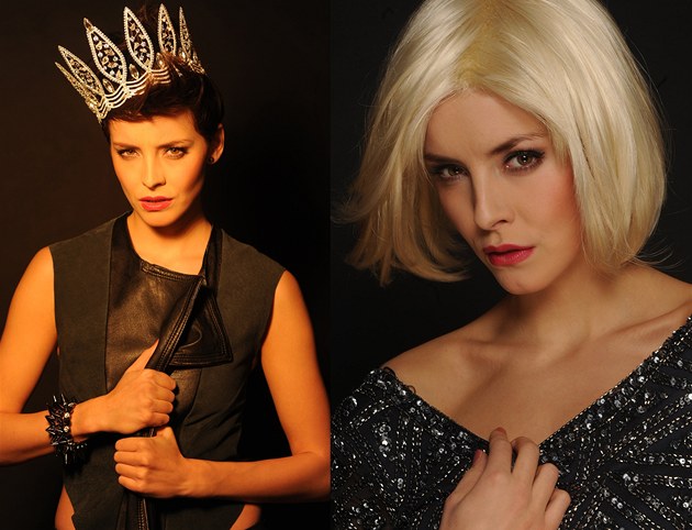 Česká Miss 2013 Gabriela Kratochvílová si vyzkoušela delší blond účes. Česká Miss 2013 Gabriela Kratochvílová si vyzkoušela delší blond účes.