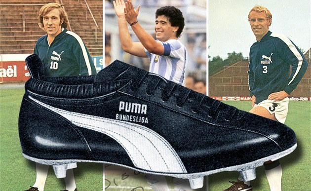 Sportovní značka Puma se v sedmdesátých a osmdesátých letech chlubila... Sportovní značka Puma se v sedmdesátých a osmdesátých letech chlubila...