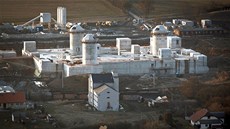 Rozestavěné Centrum Maják v osadě Ptyč na Křivoklátsku (5. března 2013) Rozestavěné Centrum Maják v osadě Ptyč na Křivoklátsku (5. března 2013)