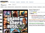 Na webu internetového obchodu Amazon.de lze objevit PC verzi titulu Grand Theft Na webu internetového obchodu Amazon.de lze objevit PC verzi titulu Grand Theft