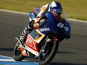 Jakub Kornfeil při Velké Ceně Španělska, v níž obsadil páté místo. Jakub Kornfeil při Velké Ceně Španělska, v níž obsadil páté místo.