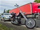 Policie hlídala motorkářům přes noc jejich stroje. Foto: Martin Horký, MAFRA