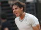 NAKONEC MU NADAL. Rafael Nadal se raduje po v�h�e nad �esk�m tenistou Tom�em
