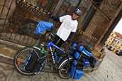 Cyklista Jaroslav Král vyrazil na cestu kolem světa