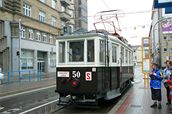 Centrum Ostravy křižovaly historické tramvaje