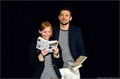 Do Plzně zavítal Stephen Clark, herci četli z jeho knih, autor rozdával autogramy