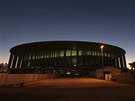 Nov� otev�en� N�rodn� stadion v brazilsk�m hlavn�m m�st� Brasilia.