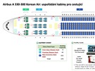 Konfigurace letounu Airbus A330-300 obvyklá u Korean Air. Konfigurace letounu Airbus A330-300 obvyklá u Korean Air.