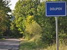 Vjezd do zaniklého města Doupova Vjezd do zaniklého města Doupova