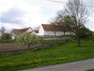 Pohled na zrekonstruovaný statek
