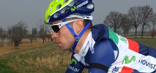Italský cyklista Giovanni Visconti Italský cyklista Giovanni Visconti