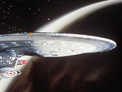 Loď Enterprise známá ze série Star Trek. Na snímku je USS Enterprise Loď Enterprise známá ze série Star Trek. Na snímku je USS Enterprise