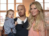 Simona Krainová, Karel Vágner a jejich syn Max Simona Krainová, Karel Vágner a jejich syn Max