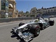 Nico Rosberg v monack�ch uli�k�ch