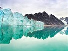 Alpefjord, východní Grónsko Alpefjord, východní Grónsko